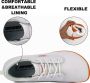 Geweo Sneakers Winter Schoenen met Katoen Schoenen met Katoen Winter Fleece Gevoerd Warme Winterlaarzen Schoenen Antislip Outdoor Zwart - Thumbnail 7