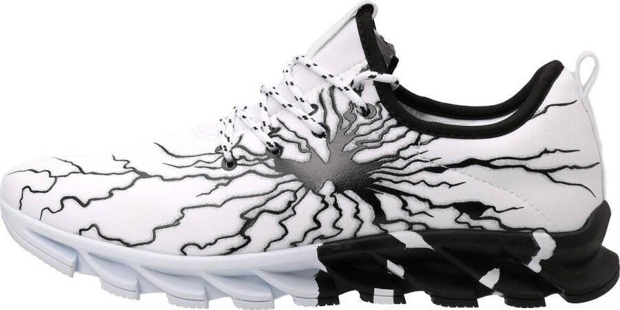 Geweo Sportschoenen Heren Fitnessschoenen Atletiek Gym Joggingsneakers Kerstmis Kerstfeest Christmas Gift Wit