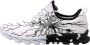 Geweo Sportschoenen Heren Fitnessschoenen Atletiek Gym Joggingsneakers Kerstmis Kerstfeest Christmas Gift Wit - Thumbnail 8