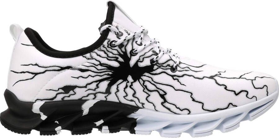 Geweo Sportschoenen Heren Fitnessschoenen Atletiek Gym Joggingsneakers Kerstmis Kerstfeest Christmas Gift Wit