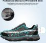 Geweo Wandelschoenen Unisex Outdoorschoenen Outdoor Antislip Waterdicht en Ade d Extra Comfort Kerstmis Kerstfeest Christmas Gift Zwart - Thumbnail 8