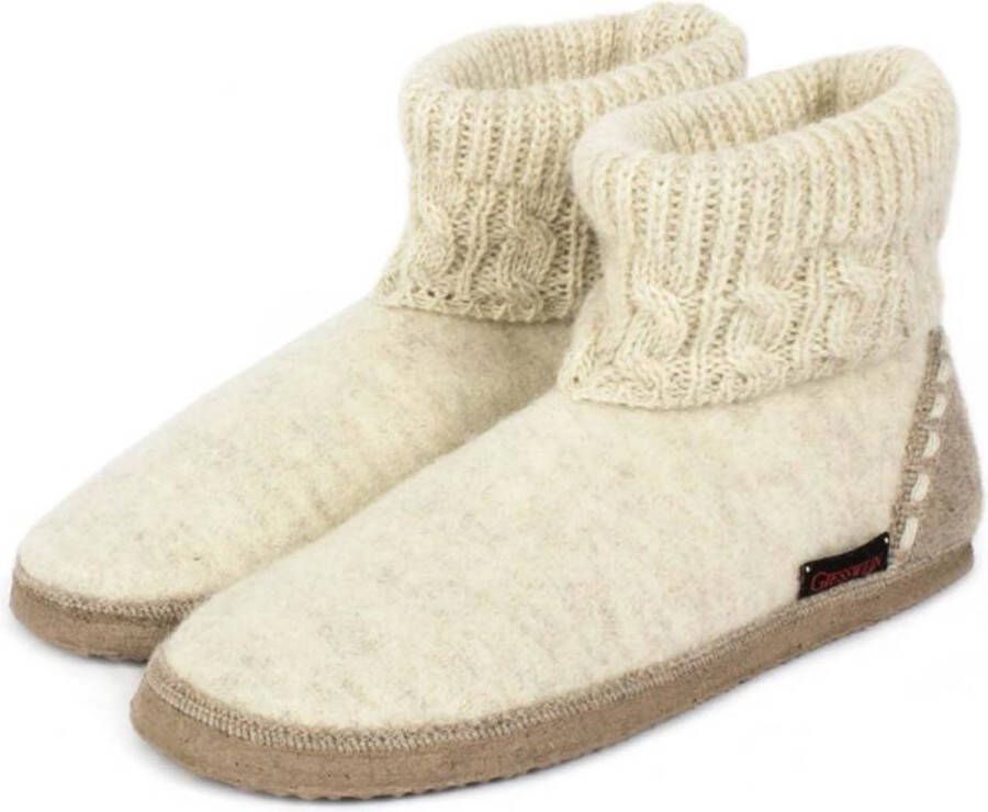 Giesswein FREIBURG~~~~~~~~~~~~~~~~~~~~~~ Dames pantoffels Wit beige - Foto 4