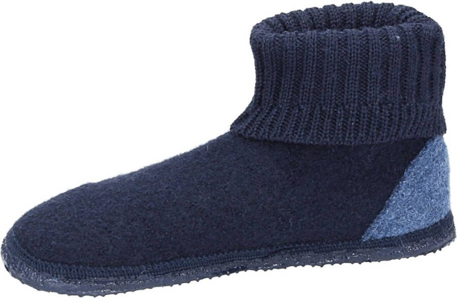 Giesswein Kramsach Dames pantoffels Blauw