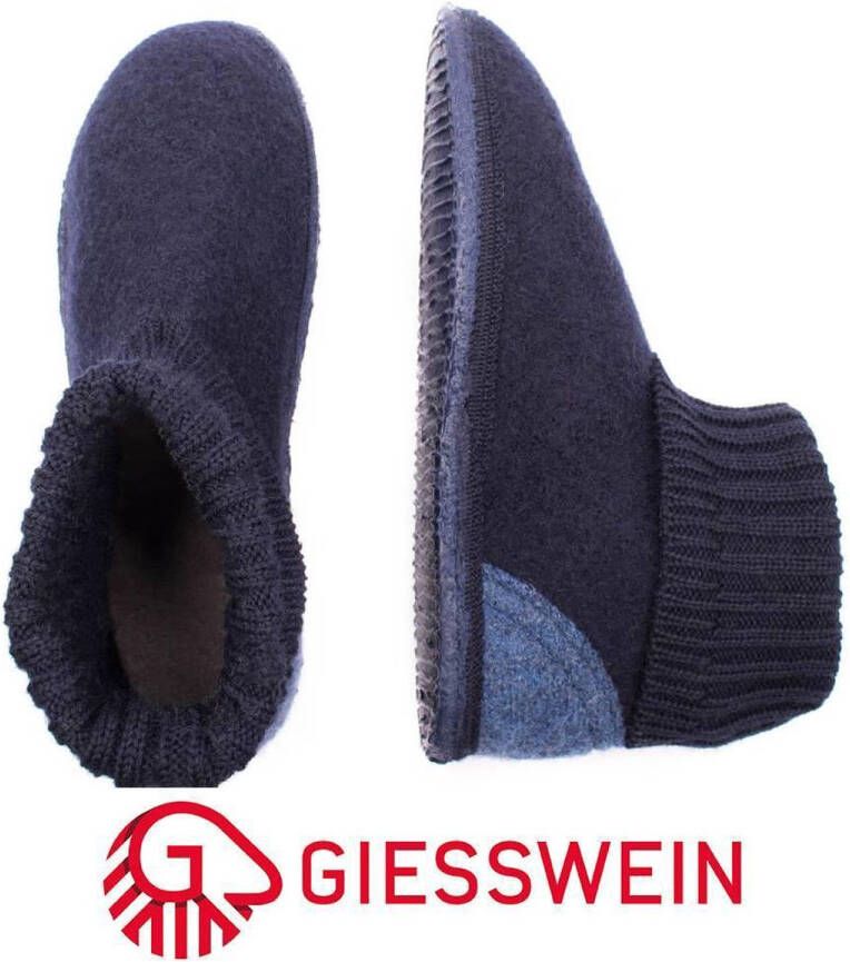 Giesswein KRAMSACH sPantoffels Kleur: Blauw - Foto 8