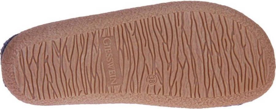 Giesswein Sloffen Unisex donker blauw beige