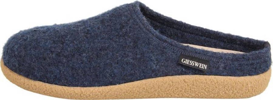 Giesswein Sloffen Unisex donker blauw beige