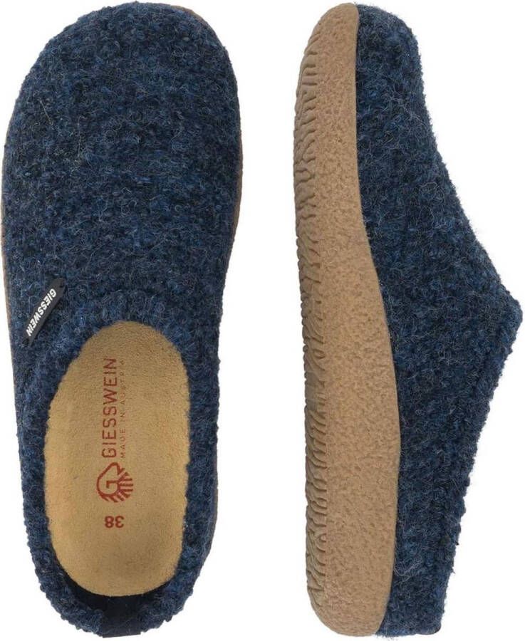 Giesswein VEITSCH Volwassenen pantoffels Kleur Blauw - Foto 8