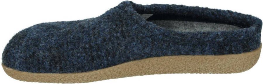 Giesswein Sloffen Unisex donker blauw beige