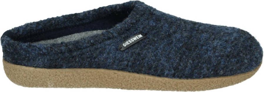 Giesswein Sloffen Unisex donker blauw beige