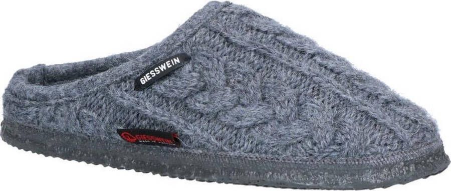 Giesswein Sloffen Unisex grijs