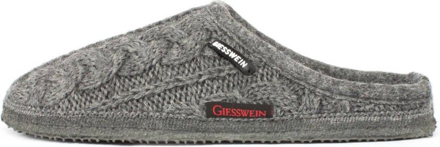 Giesswein Sloffen Unisex grijs