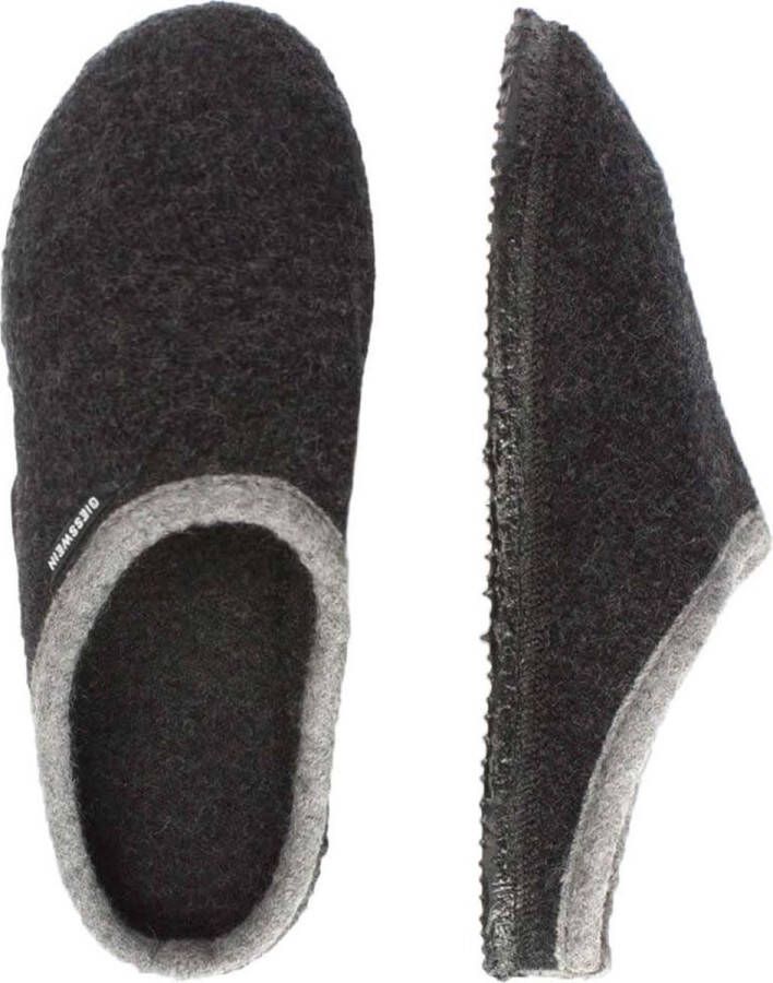 Giesswein Sloffen Unisex zwart grijs