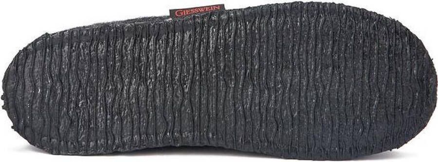 Giesswein Sloffen Unisex zwart grijs
