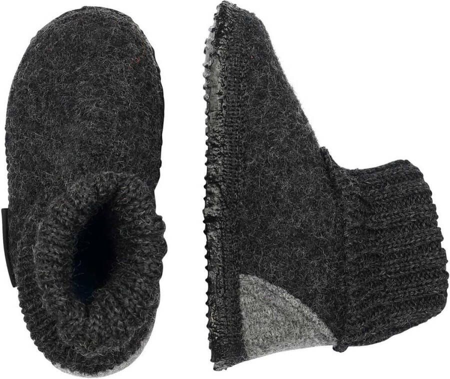 Giesswein Sloffen Unisex zwart grijs