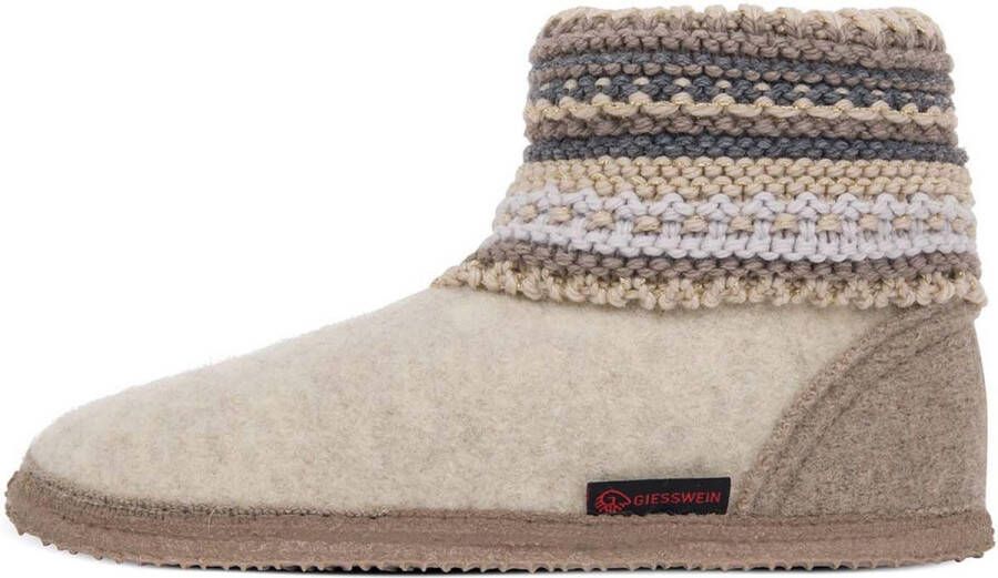 Giesswein Sloffen Vrouwen beige grijs