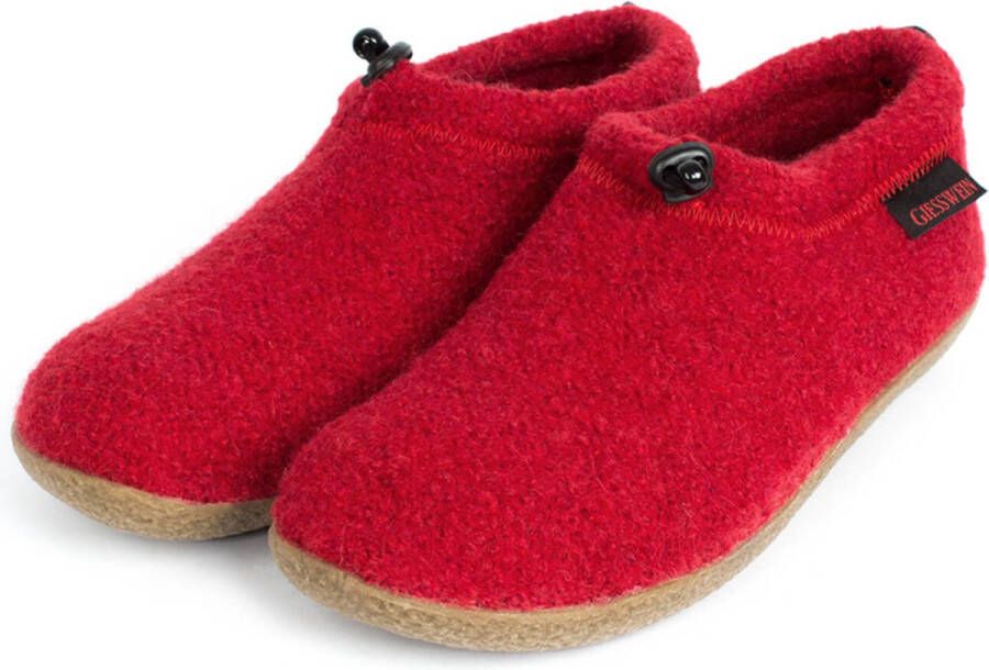 Giesswein VENT Dames pantoffels Rood