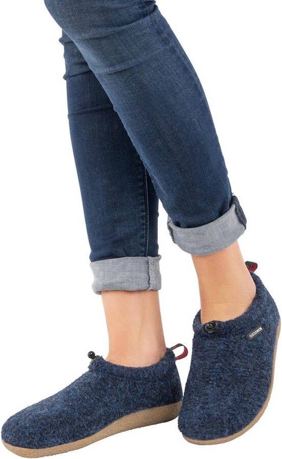 Giesswein VENT Volwassenen Dames pantoffelsPopulaire herenschoenen Pantoffel Blauw