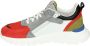 Giga Shoes G4111~~~~~~~~~~~~~~~~~~~~~~~~~ JongensLage schoenenKindersneakers Rood - Thumbnail 4
