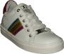 Giga Shoes G4140 Kinderen MeisjesLage schoenenKindersneakers Wit beige - Thumbnail 7