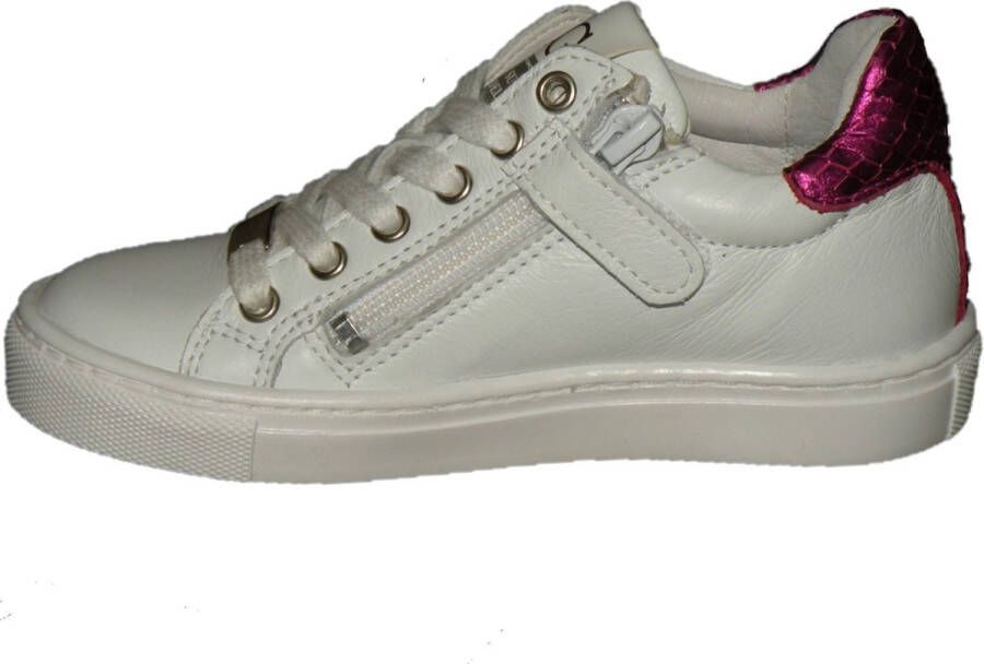 Giga Shoes G4140 Kinderen MeisjesLage schoenen Wit beige