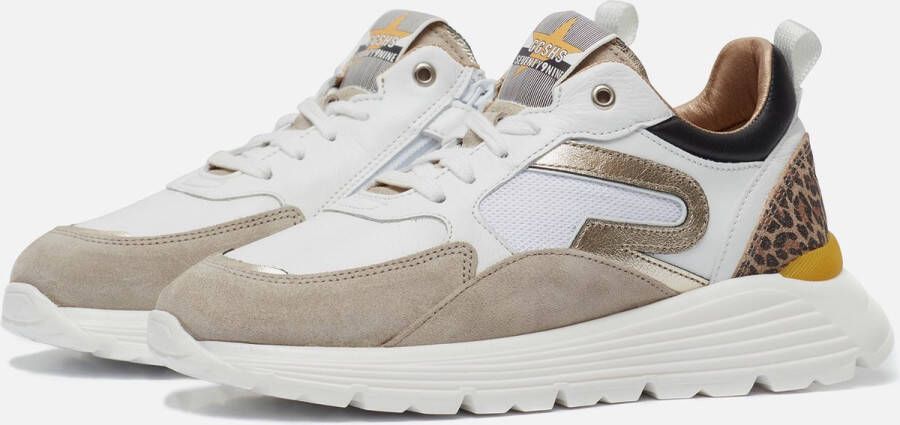 Giga G4110 Lage sneakers Leren Sneaker Meisjes Kids Wit - Foto 14