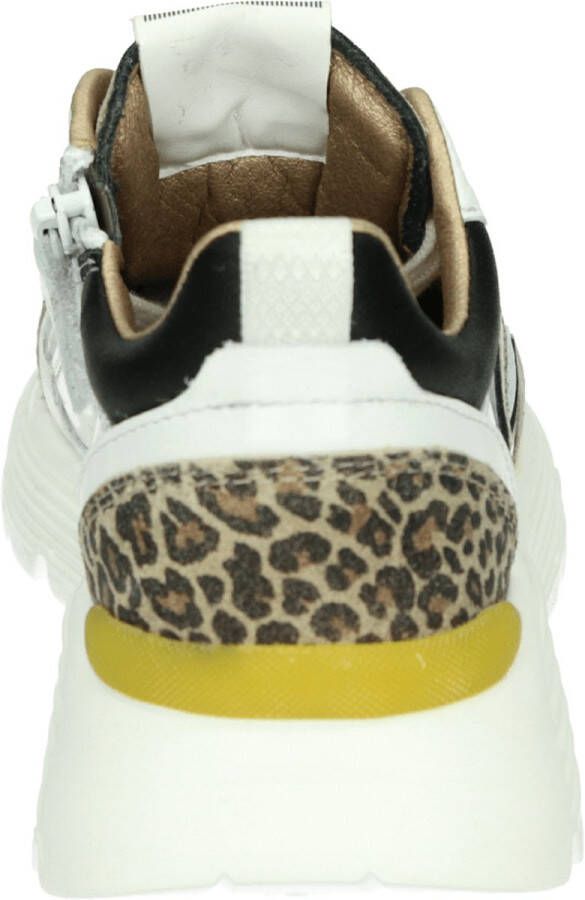 Giga Sneakers grijs Leer Dames