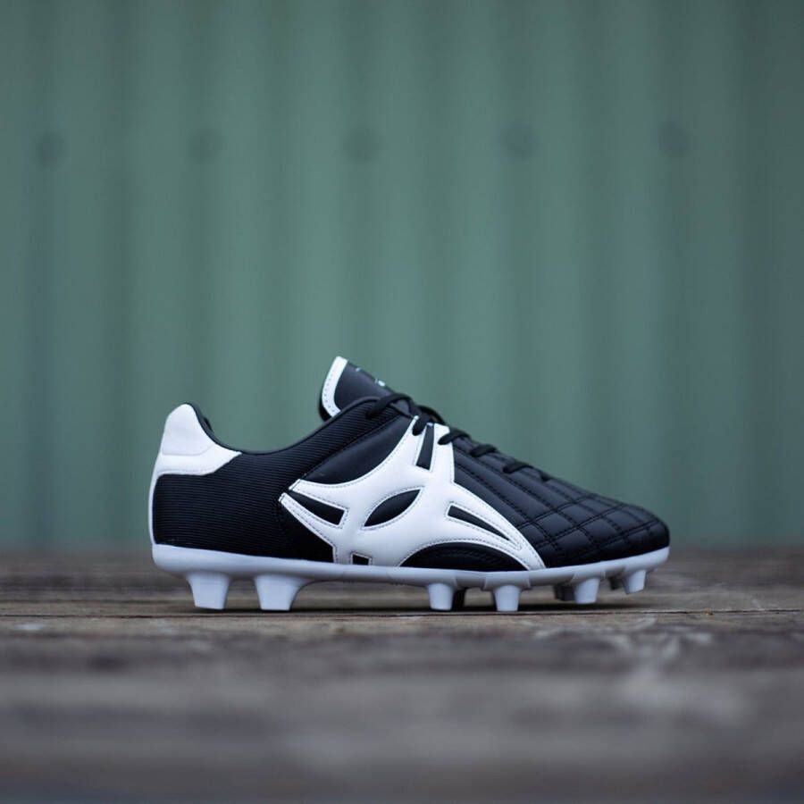 Gilbert Rugbyschoenen Sidestep Vx10 Lo Blades Zwart Wit