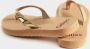 Giliss Fashion Giliss Teen Slippers dames GOUD serie Sepia-Goud kleurige strap - Thumbnail 13