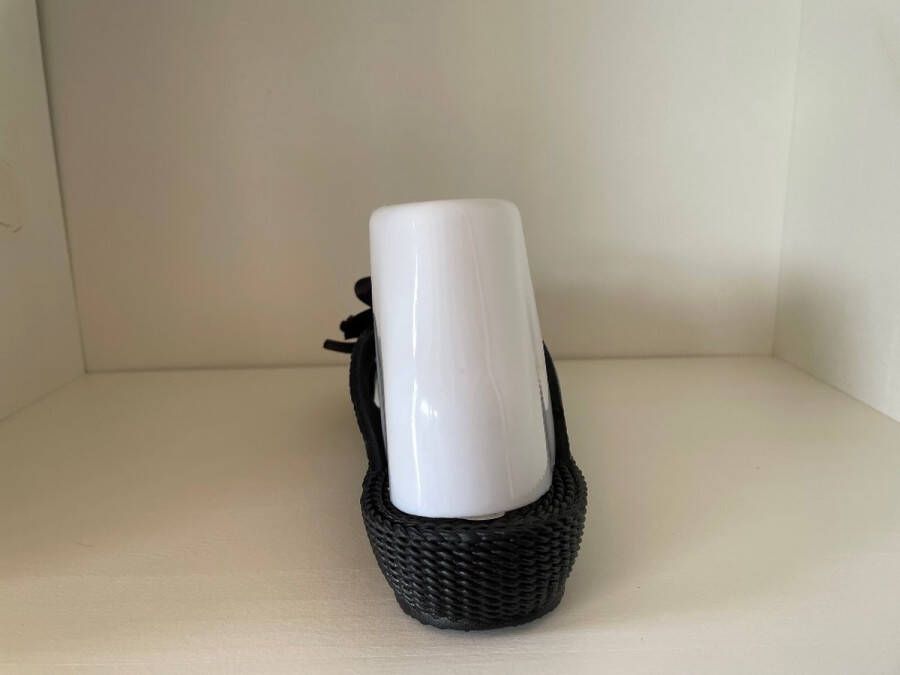 Gino Lapis Slippers Dames Santiago Bloem Zwart