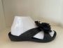 Gino Lapis Slippers Dames Santiago Bloem Zwart VALT ALS - Thumbnail 4