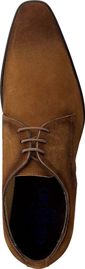 Giorgio 38202 Nette schoenen Veterschoenen Heren Cognac +