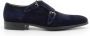 Giorgio Amalfi Schoen Monk Strap Navy Schoen cm Suede Heren Gespschoenen Double monk strap - Thumbnail 14