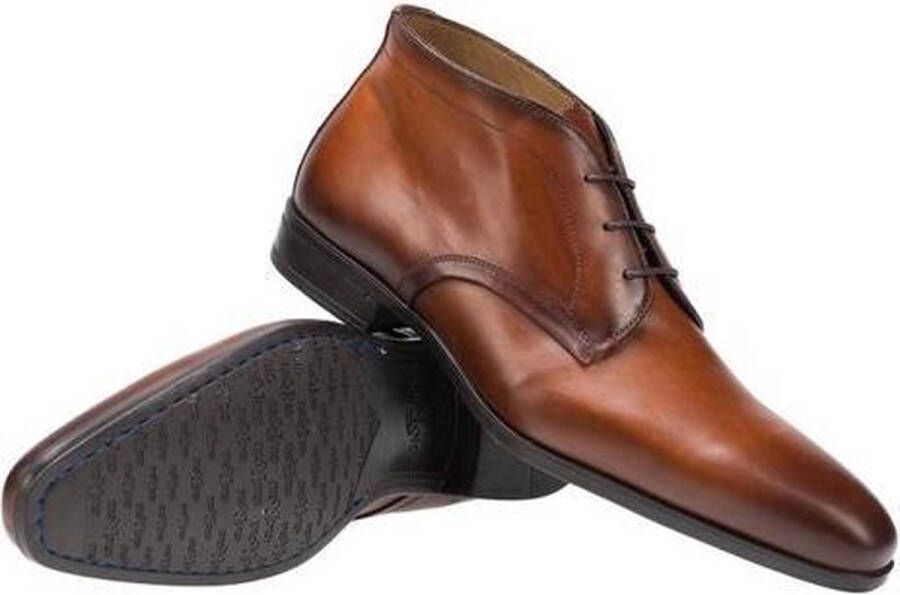 Giorgio 38205 Nette schoenen Veterschoenen Heren Cognac +