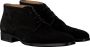 Giorgio 1958 Giorgio Amalfi Schoen Suede Zwart Suede Heren Veterschoenen - Thumbnail 7