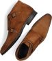 Giorgio Amalfi Schoen Cognac Schoen cm Suede Heren Gespschoenen Double monk strap - Thumbnail 9