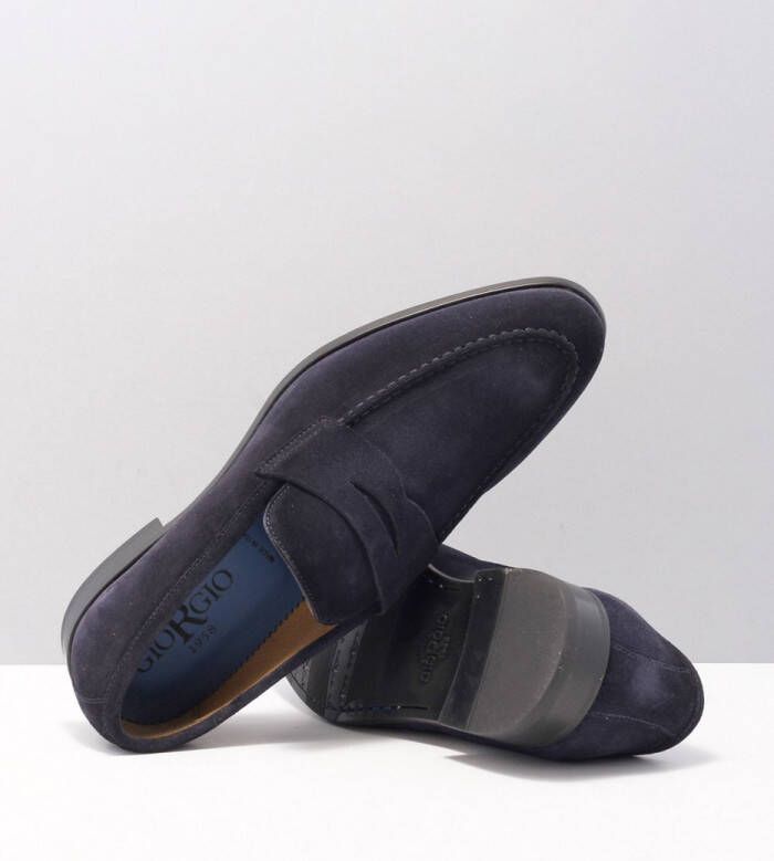 Giorgio 50504 Loafers Instappers Heren Blauw