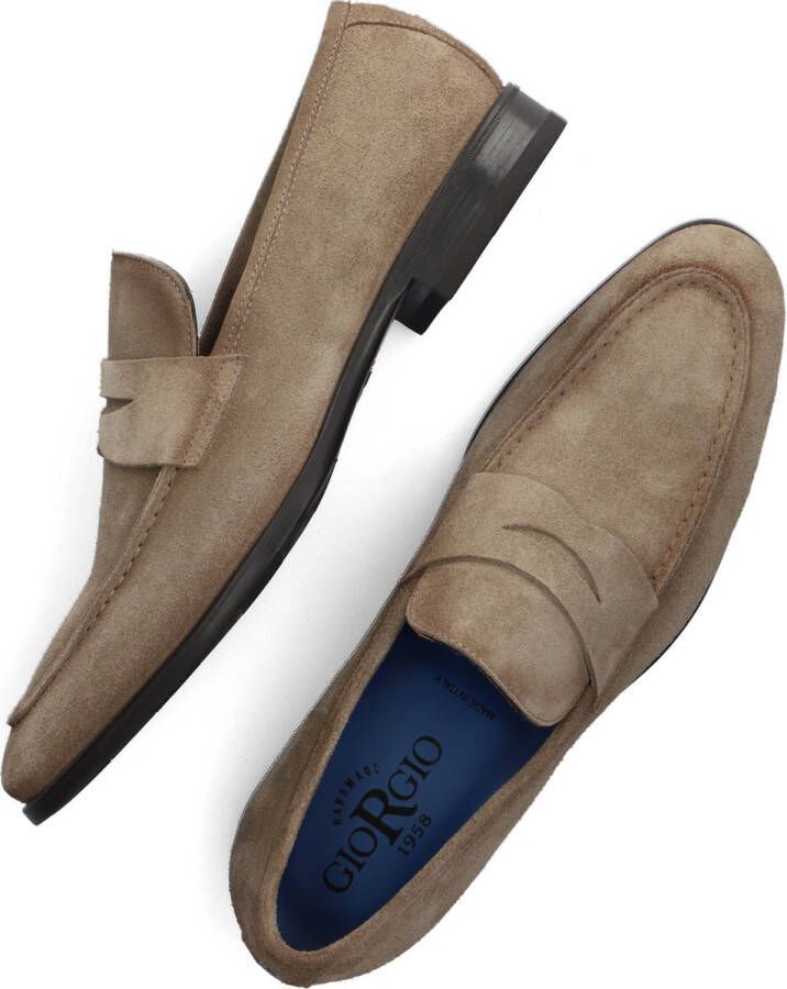 Giorgio 50505 Loafers Heren Instappers Beige