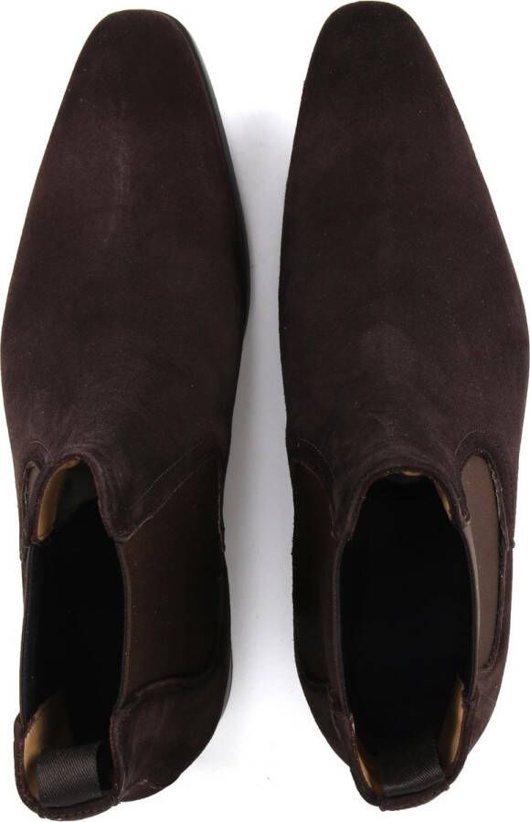 Giorgio Amalfi Boot Donkerbruin Suede Leer Heren