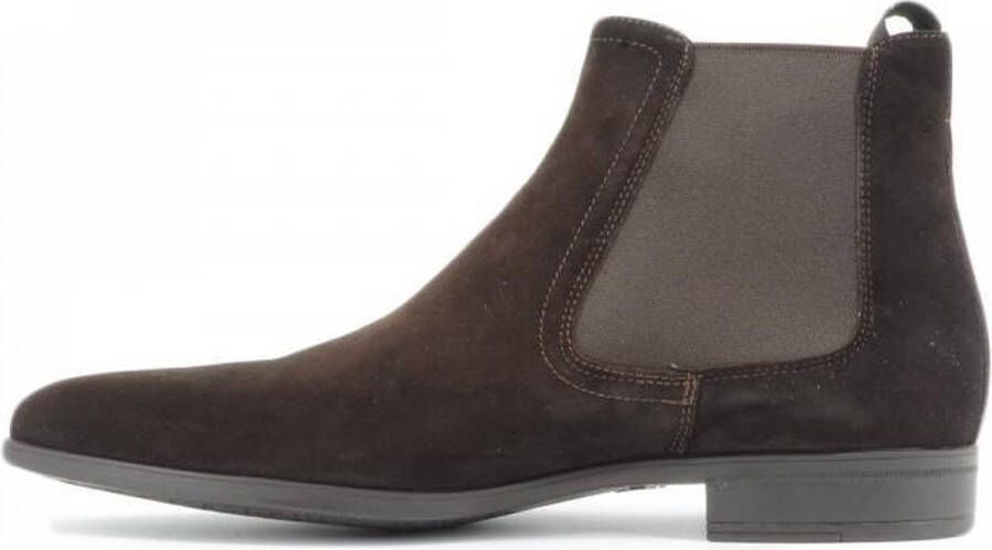 Giorgio Amalfi Boot Donkerbruin Suede Leer Heren