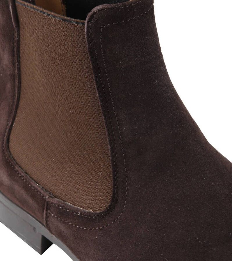 Giorgio Amalfi Boot Donkerbruin Suede Leer Heren