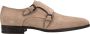 Giorgio Amalfi Schoen Monk Strap Bruin Suede Schoen cm Suede Heren Gespschoenen Double monk strap - Thumbnail 9
