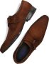 Giorgio Amalfi Schoen Monk Strap Cognac Schoen cm Suede Leer Heren - Thumbnail 7