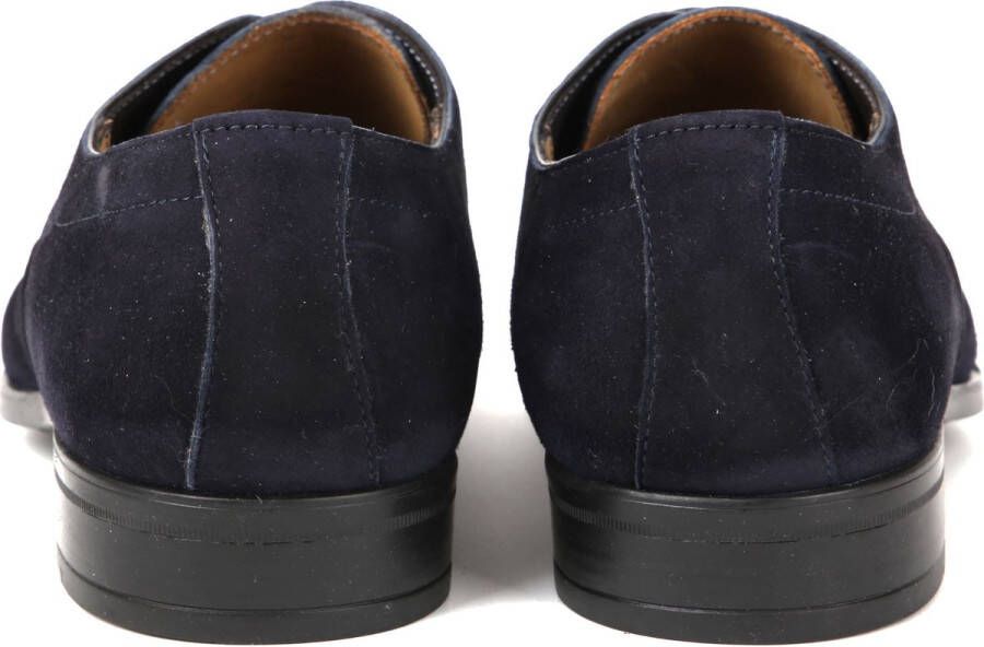 Giorgio Amalfi Schoen Suede Deep Blue Heren Nette schoenen
