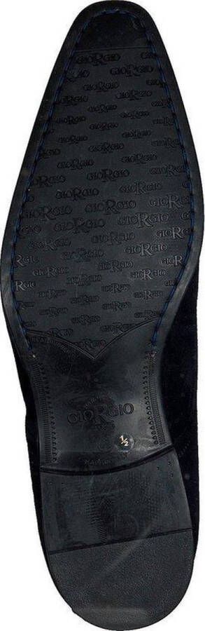 Giorgio Amalfi Schoen Suede Navy Heren Nette schoenen