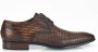 Giorgio 964180 Nette schoenen Veterschoenen Heren Cognac - Thumbnail 9