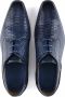 Giorgio Anaconda Leren Schoen Donkerblauw Blauw - Thumbnail 6