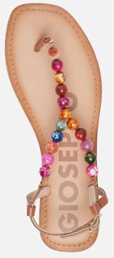 Gioseppo Creswell sandalen cognac