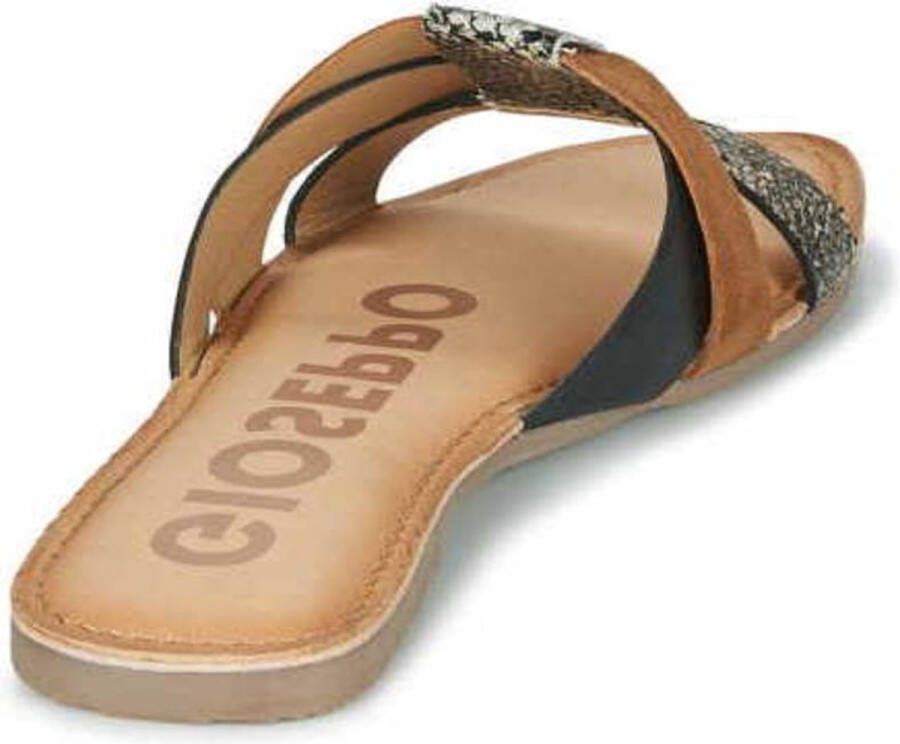 Gioseppo Lantana slippers bruin Dames