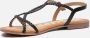 Gioseppo Sandalias planas 59811 Zwart Dames - Thumbnail 8