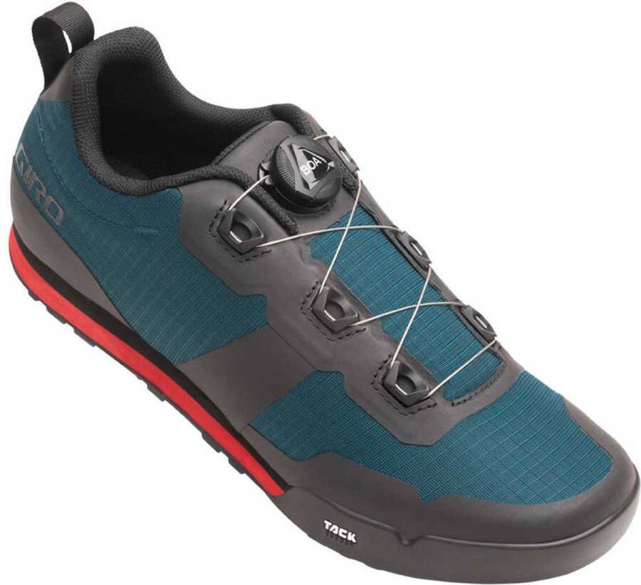 Giro Tracker MTB-schoenen Harbour Blue Bright Red Heren